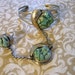 Vintage Sterling Silver Chunky Turquoise Slave Bracelet Ring