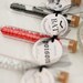 Vintage Goth Halloween Tags - Party Circles - Cupcake Toppers