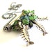 NEGLECTED AQUARIUM unique jewelry tropical fish necklace weird strange jewelry unique necklace