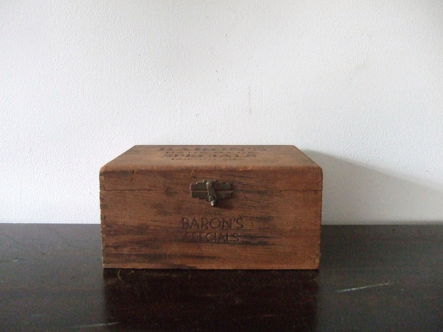 Old Wooden Cigar Box