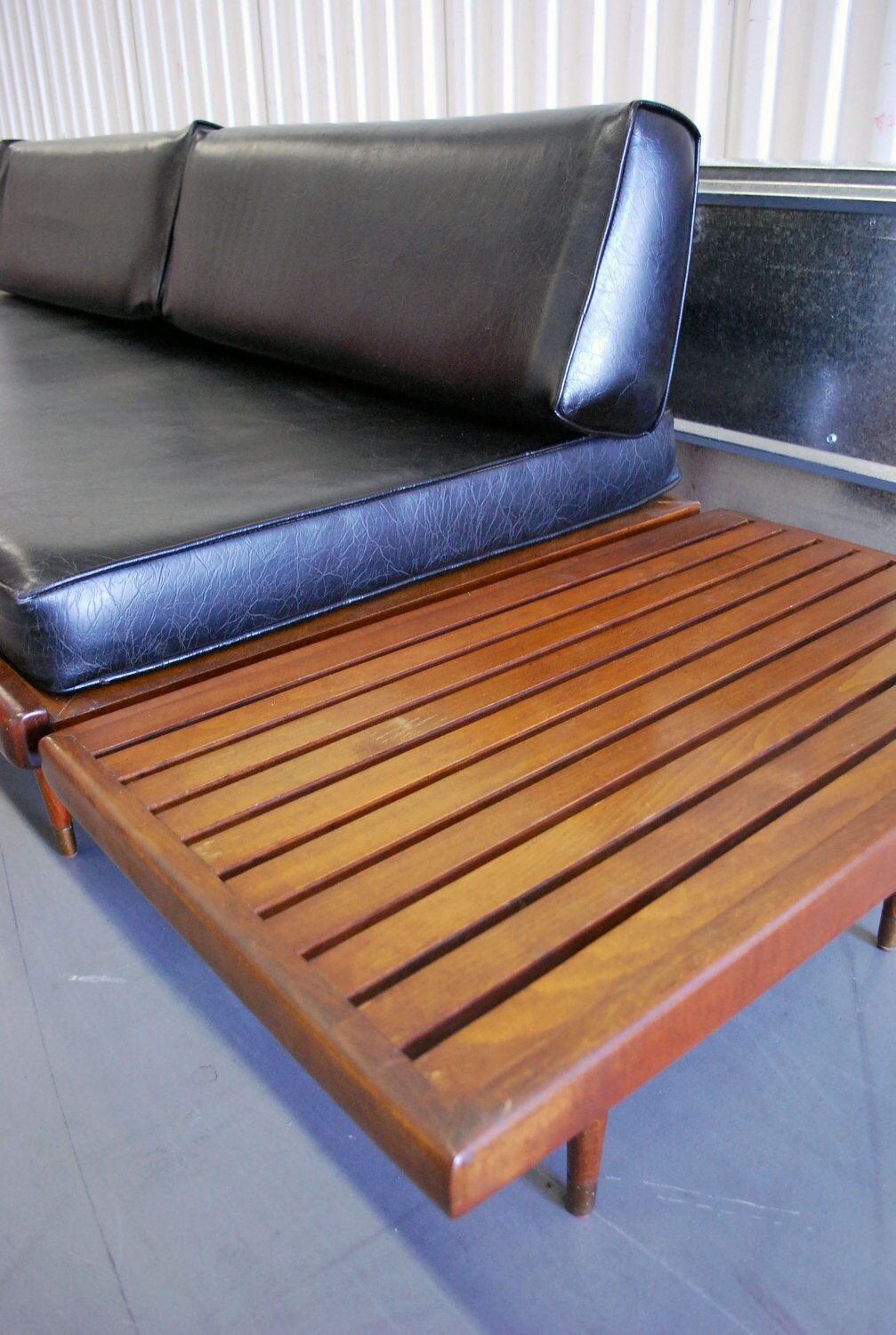 Mid Century Danish Modern Eames Era Daybed/Sofa with Two