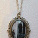 Brand New The Devil and God Are Raging Inside Me Cameo Necklace