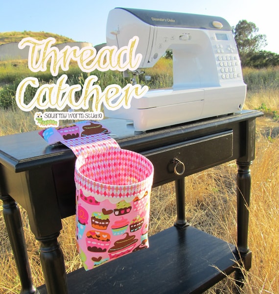 PDF Sewing Pattern Thread Catcher Instant by SquirmyWormStudio