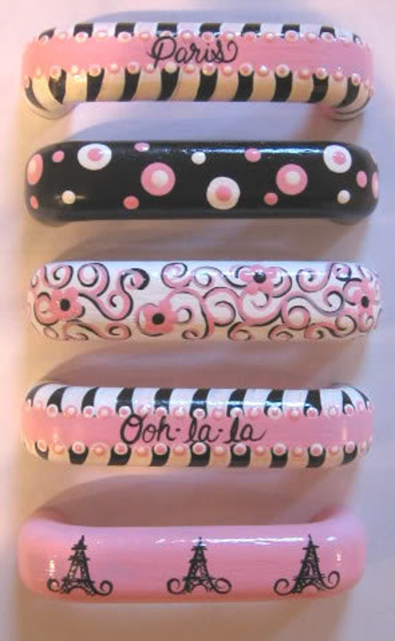 Kids Childrens Painted Drawer HANDLES Pulls Nursery