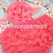 Hot Pink Baby Bloomer Diaper Cover and Headband Set