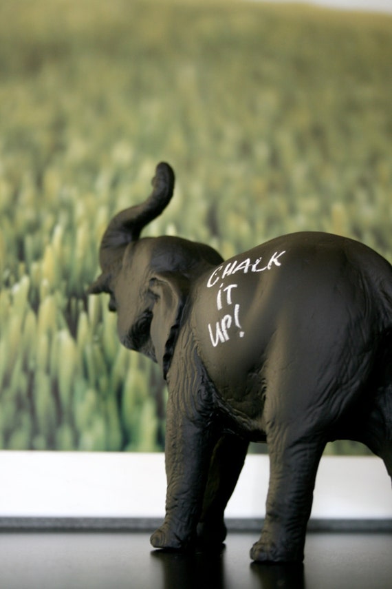 The Original Chalkboard Elephant Jumbo by HoundstoothDesign