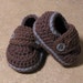 Little Button Cotton Loafers Sizes - Newborn, 3 Months, 6 Months and 9 months