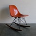 Eames for Herman Miller Fiberglass Side Chair Rocker