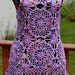 Ready to ship Lilac colour Pure Silk Chic Layer Top