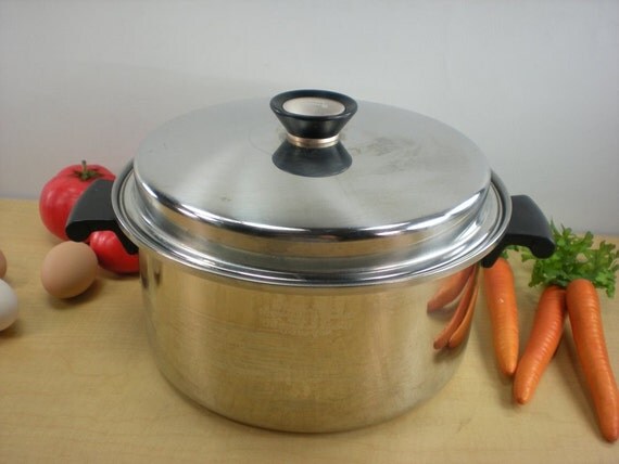 Duncan Hines Regal Cookware Stainless Dutch Oven Sauce Pot 5