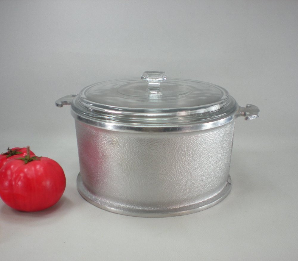 Guardian Service Ware Aluminum 4 Quart Pot Glass Lid
