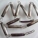 Navajo Artist CJ Nez Sterling Silver Belt Cresent Moon
