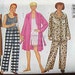 Women's Robe, Belt, Top, Shorts, Pants, Pajamas, Sleepwear, Loungewear, Butterick 6890 Pattern UNCUT, Sizes 22W-24-26W