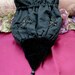 Antique Victorian Black Silk Beaded Purse Pouch