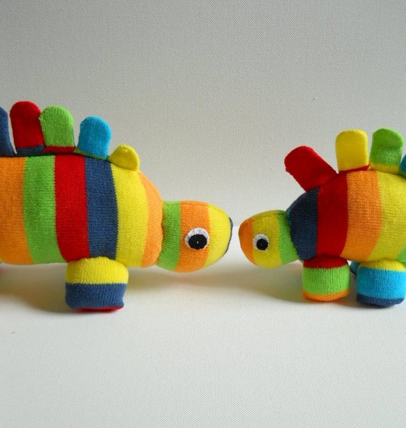 rainbow stegosaurus