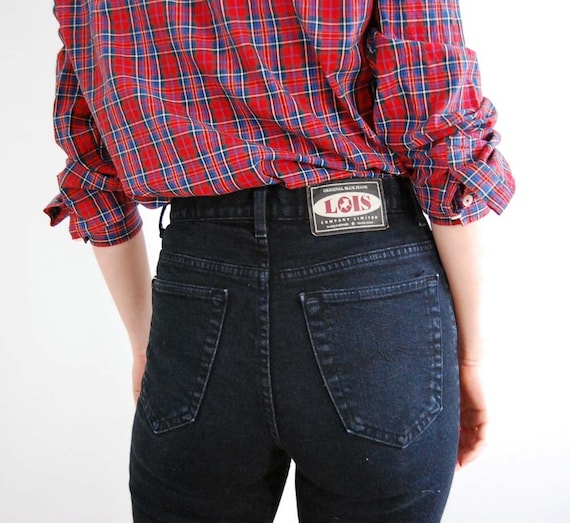 vintage 90s high waisted Lois jeans