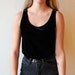 black velvet tank