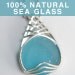Turquoise Blue Sea Glass Jewelry