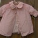 Vintage Smocked Pink Baby Girl Coat