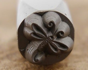 Dragonfly Stamp-Measures approx 6 mm- Metal Design Stamp-Metal Stamping Supplies for Personalized Jewelry