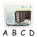 Metal Stamping Set-Metal Stamp Set in"Comic Sans" font 3mm-Uppercase Font Alphabet Punch Set-Metal Supply Chick Stamping Supplies