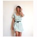 Reserved - TOTALLY COOL SALE Acqua little ball dress