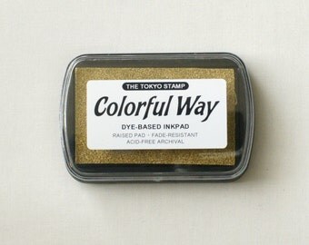 Gold Ink Pad for Stamping