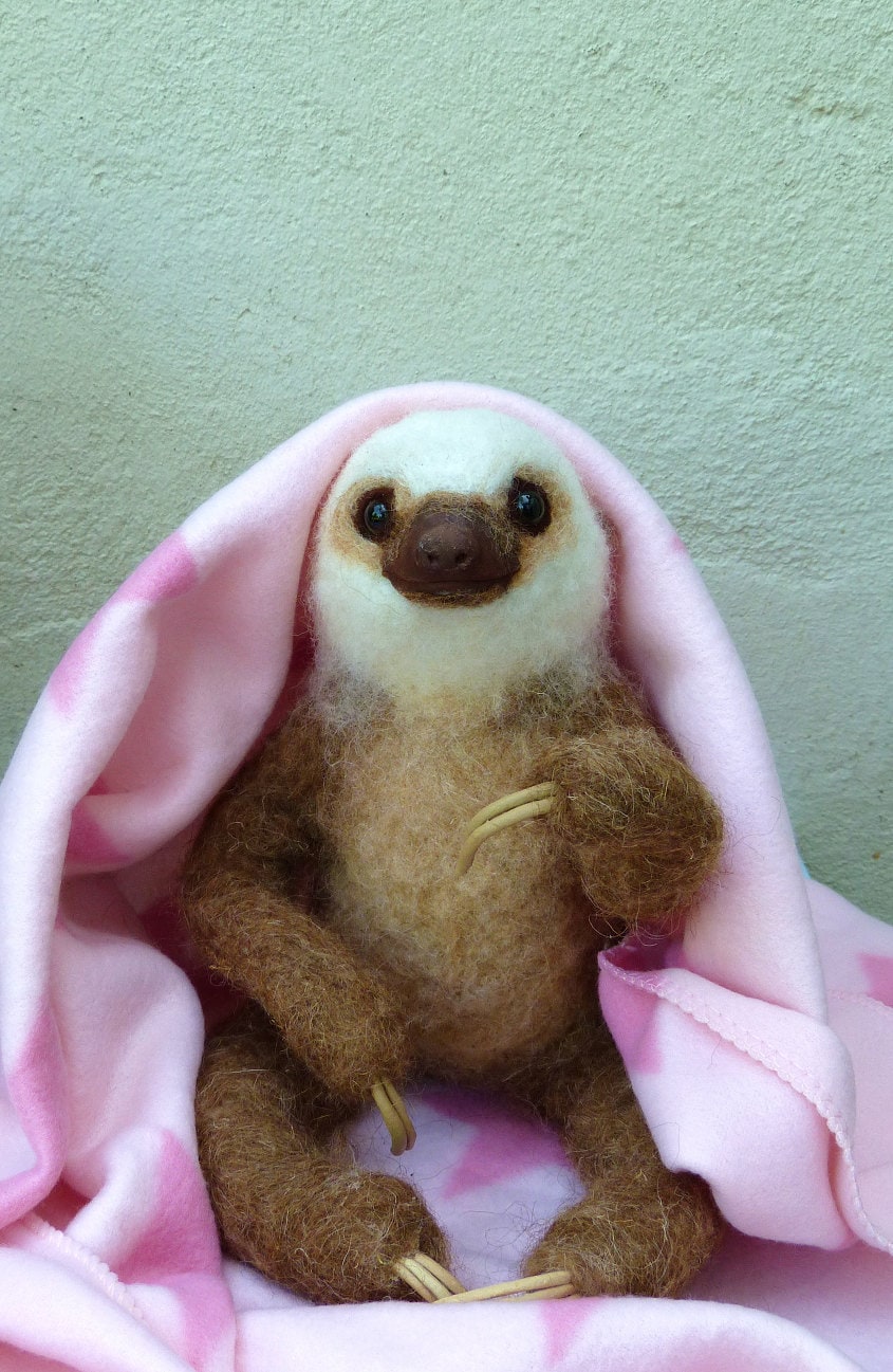 life size stuffed sloth