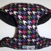 Comfort Soft Harness for Small Dog, Houndstooth.