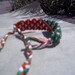 Friendship Bracelet, Double thick, old school friendship band, embroidery floss bracelet, knotted bracelet, micro macrame