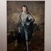 Blue Boy Antique Vintage Framed print of Old Masters Painting very nice