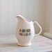 Temporama creamer Vintage Atomic small pitcher beautiful turquoise green mad men
