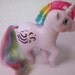 My Little Pony Rainbow Ponies Windy G1 Pastel Purple Lavender MLP NEAR MINT