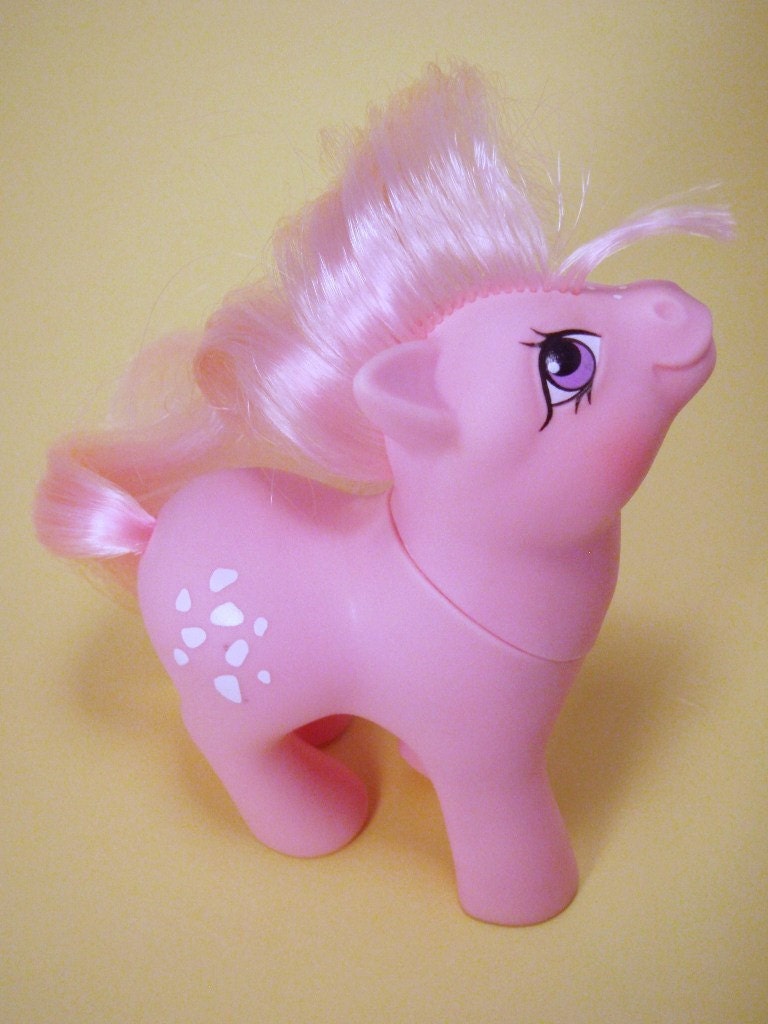 My Little Pony Baby Ponies Cotton Candy G1 Pastel Pink MLP