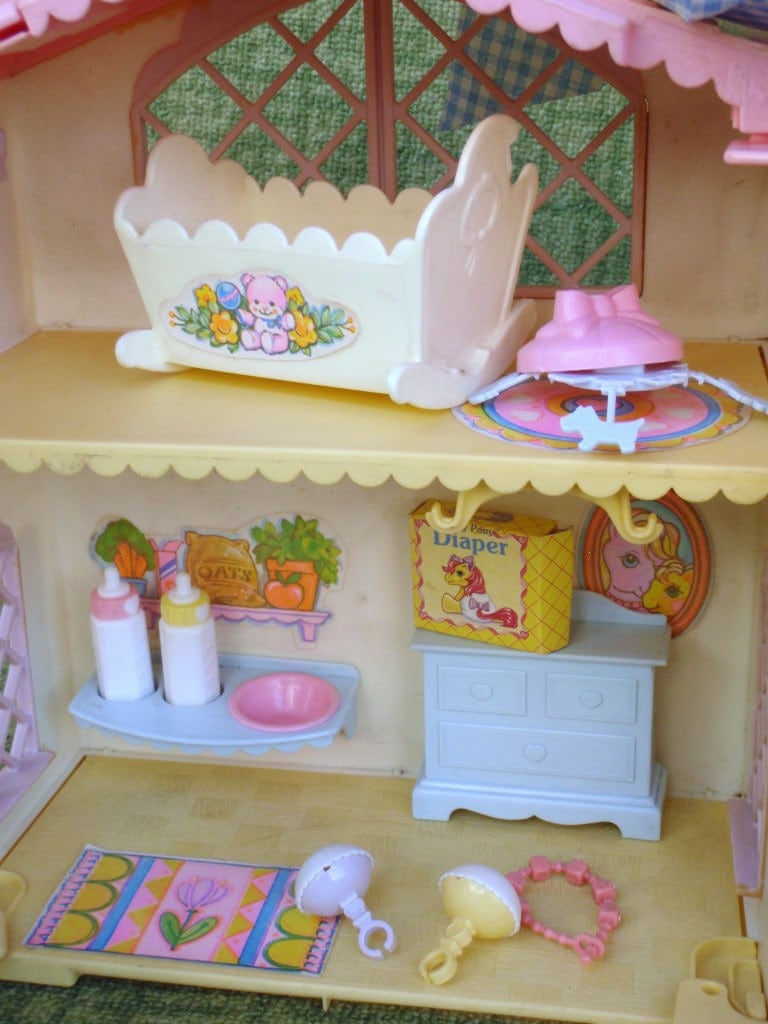 My Little Pony Lullaby Nursery Plasyset With Accessories G1