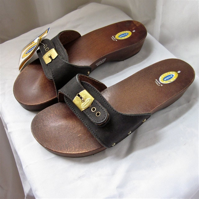 dr scholl's shoes original wood exercise sandals