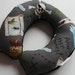 Reserved for aidensmommalove - Child Travel Neck Pillow - Pirate's Life (w/ Black Minky)
