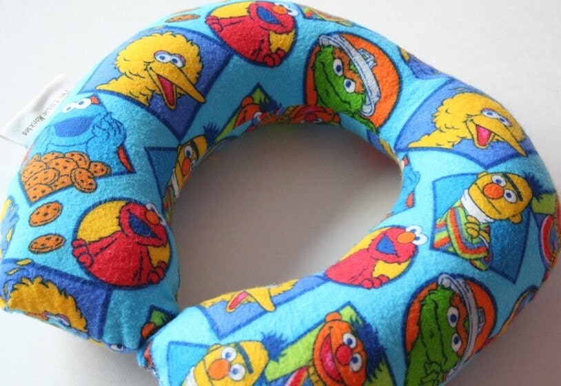 Toddler/Child Travel Neck Pillow Sesame Street