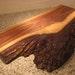 Live Edge Black Walnut Serving Plate