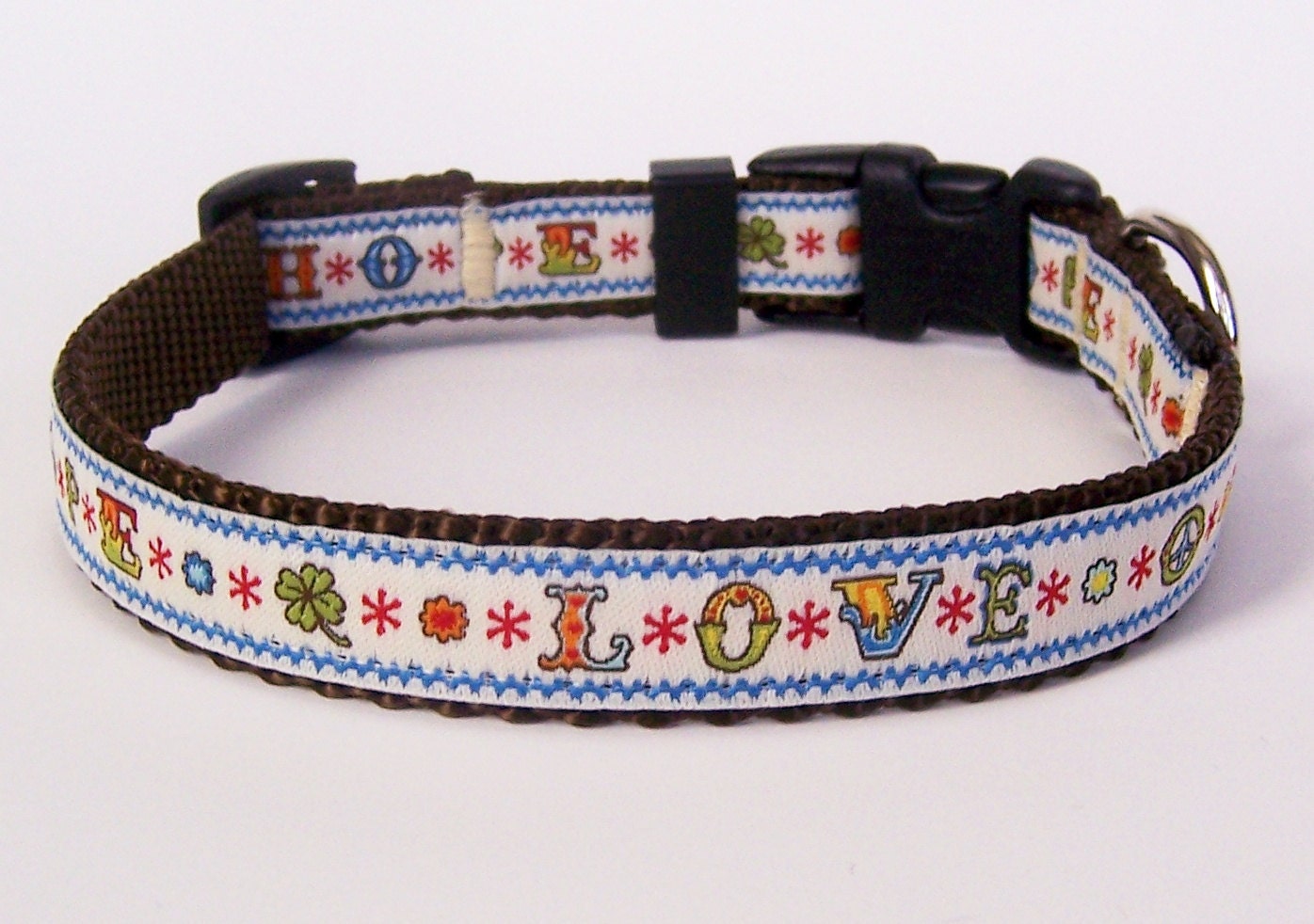 Hope Love Joy Dog Collar