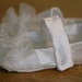 Fancy Little Flower Girl Shoes - White Satin