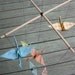 Children Decor Origami Crane Mobile - Baby Mobile - Whimsical Baby Nursery Home Decor Unique Nature Bird Peace Bedroom Crib
