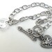 Twilight Inspired, Swarovski Heart Crystal Bracelet