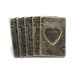 Steampunk Tie Bar, Full House in Hearts