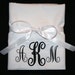 Personalized Monogrammed Luxurious White 500TC KING Teen Adult Pillow Case