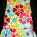 Personalized Monogrammed Spa Bath or Swim Wrap - Vibrant Hibiscus Size M/L