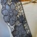 Very cute grey color lace holiday sale 1 yard
