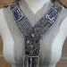 Cute embroidered and beaded applique with sequins