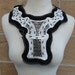 Cute embroidered and beaded applique 1 pieces listing