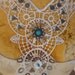 Cute beaded venice applique